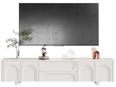 侘寂风电视柜、电视