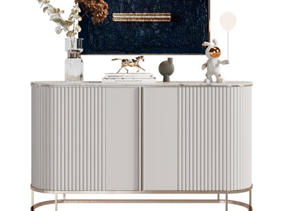 现代轻奢玄关柜、边柜