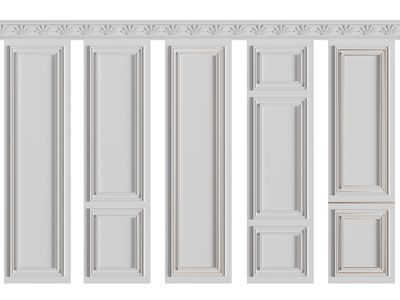 简欧护墙板、角线