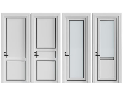 北欧实木单扇平开门