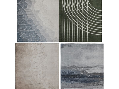 现代长方形地毯