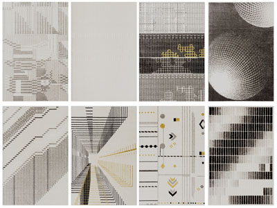 现代长方形地毯