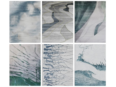 新中式长方形地毯