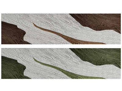 侘寂风横幅装饰挂画