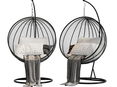 现代吊椅、休闲椅子