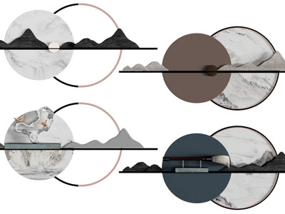 新中式墙饰挂件