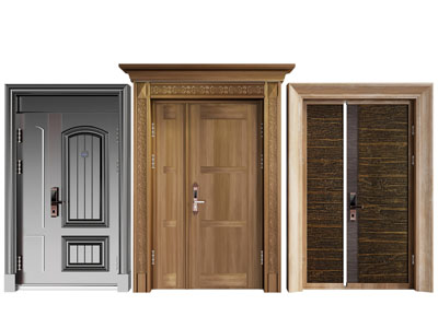 欧式入户大门、平开门
