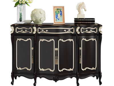 欧式雕花玄关柜、边柜