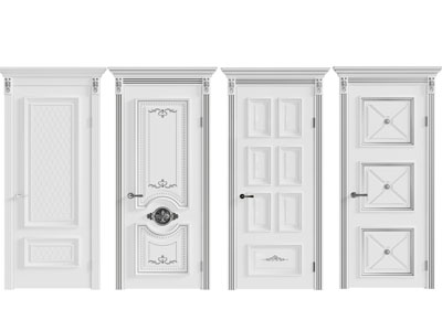 欧式单扇平开门