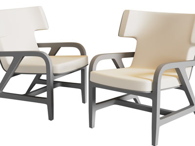 新中式休闲椅子