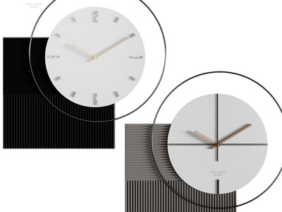 现代钟表墙饰挂件