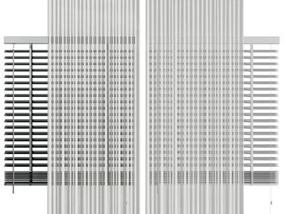 现代百叶窗帘