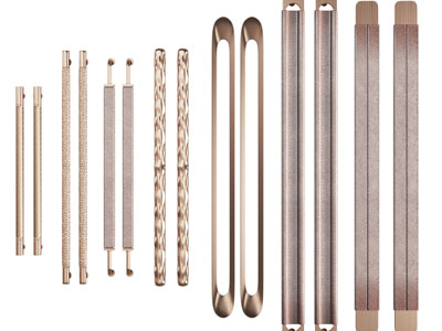 现代大门拉手3d模型 现代大门拉手