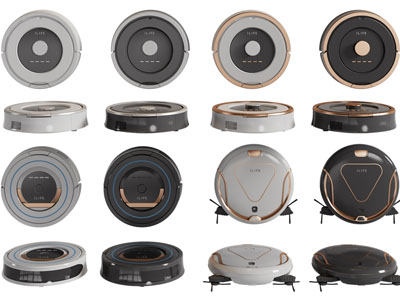 现代智能机器人扫地机