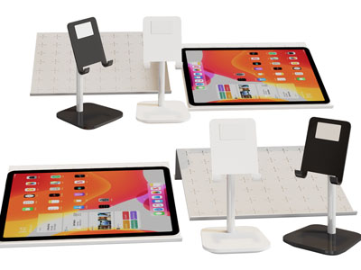 现代平板电脑、手机直播架