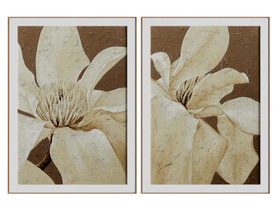 现代花卉装饰挂画