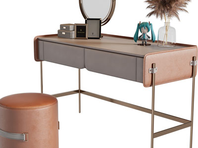 新中式化妆、梳妆台
