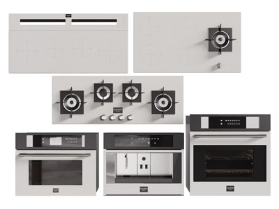 现代烤箱、燃气灶