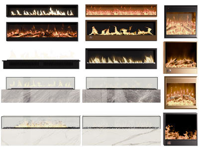 现代壁炉火炉