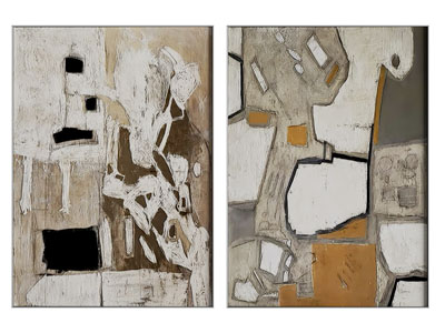 现代抽象装饰挂画