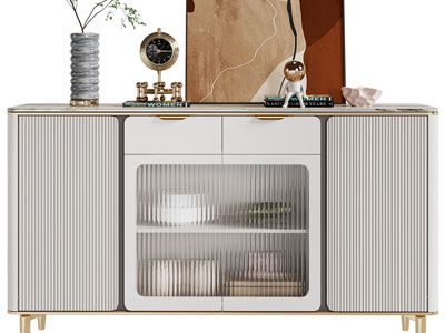 现代轻奢玄关柜、边柜