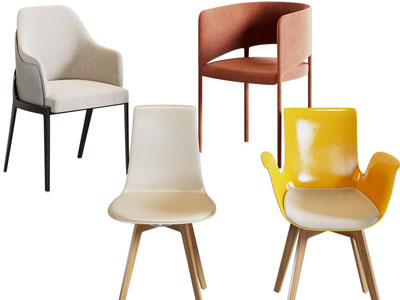 现代休闲椅子、餐椅