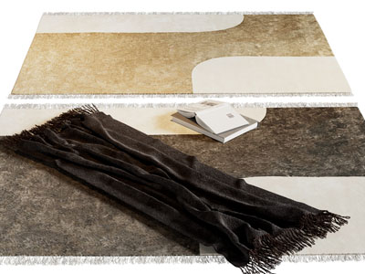 现代长方形地毯