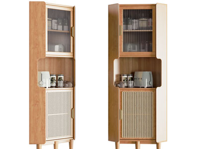 北欧实木角柜、餐边柜