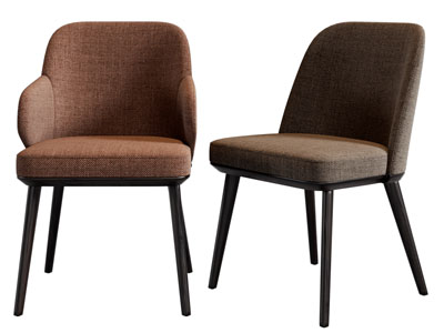 现代布艺休闲椅子、餐椅