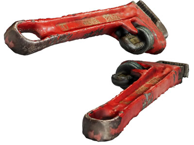 工业风loft扳手五金工具3d模型 工业风loft扳手五金工具