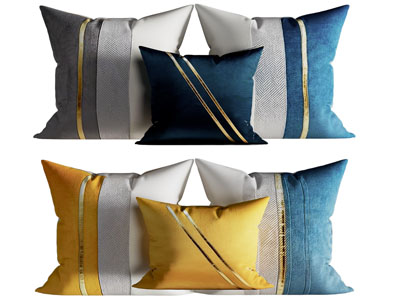 现代轻奢方形靠垫抱枕