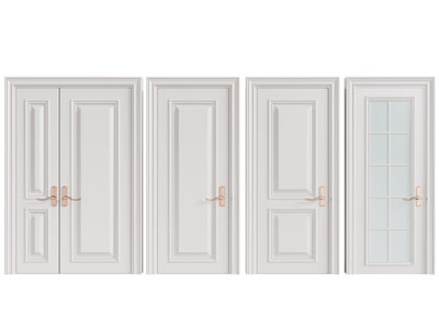 简欧单扇、子母平开门