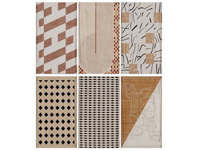 现代布艺长方形地毯