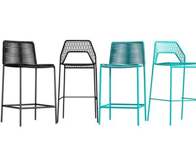 现代铁艺休闲吧椅