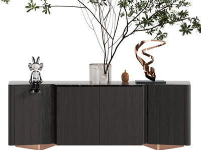 现代玄关柜、边柜