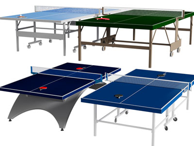 现代乒乓球桌
