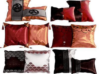 新中式抱枕靠垫