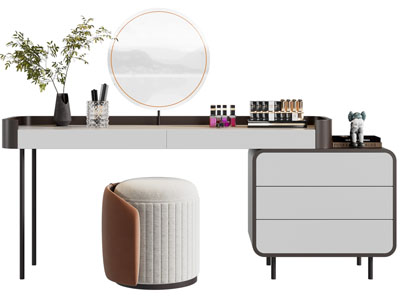 现代化妆、梳妆台