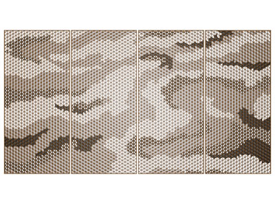 现代穿孔板、冲孔板、背景墙3d模型 现代穿孔板、冲孔板、背景墙