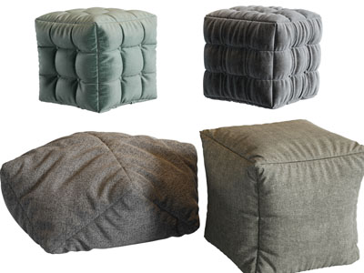 北欧布艺坐垫、沙发凳