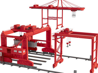 现代起重机、龙门吊