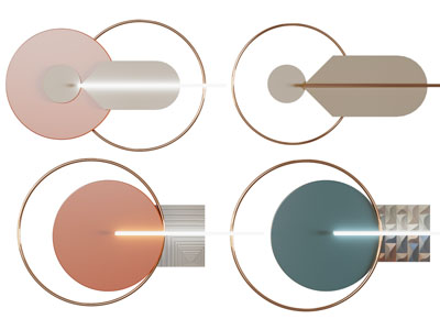 现代轻奢墙饰挂件壁灯