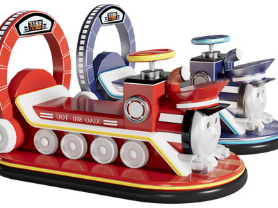 现代儿童玩具火车游乐设备