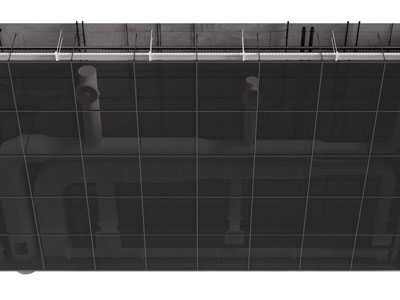 工业风loft管道天花吊顶