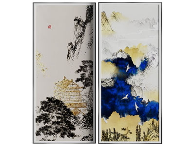 新中式装饰挂画