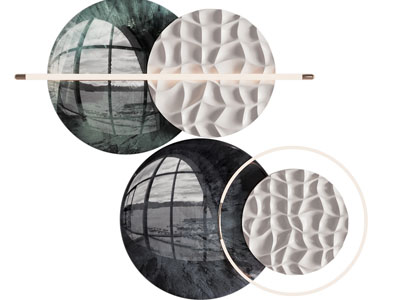 现代墙饰挂件、壁灯