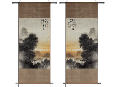 新中式装饰挂画