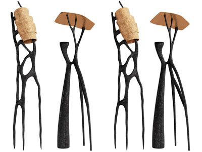 现代异形落地灯