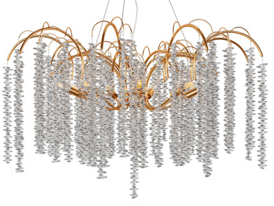 现代垂柳造的吊灯