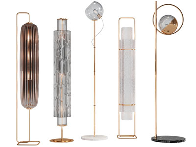 现代轻奢落地灯